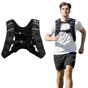 Training Weight Vest Workout Equipment With Adjustable Buckles And Mesh Bag (Option: 16lbs)